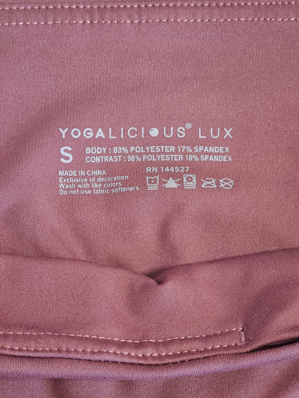 Yogalicious Lux Men's Pink Stretch Performance Pants